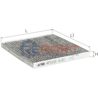 ALPHA TOYOTA Фильтр салона Avensis 03-,Corolla 02- ALPHA FILTER AF5101A Купить в Украине