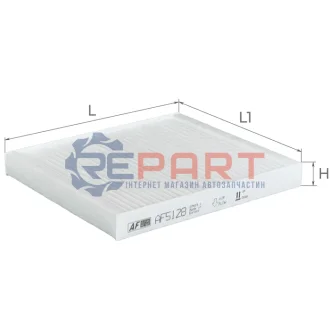 Фільтр салону Jeep Patriot/Dodge Avanger/Caliber 07 ALPHA FILTER AF5128 Купити в Україні
