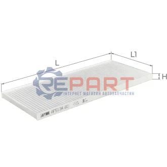 ALPHA FIAT фільтр салону Tempra, Tipo 1,4-2,0 LANCIA ALFA ROMEO ALPHA FILTER AF5134 Купити в Україні