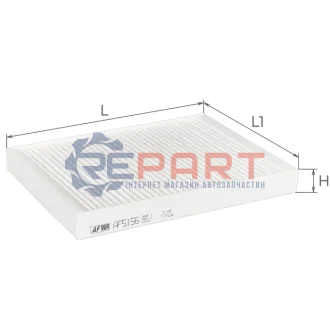 ALPHA CITROEN фільтр салону C5 III 08 ALPHA FILTER AF5156 Купити в Україні