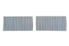 Фильтр салона Honda Civic 00-06/CR-V 01-12 (угольный) (к-кт 2 шт.) ALPHA FILTER (AF5164a-2) изображение 1