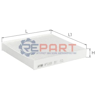 ALPHA SUZUKI Фильтр салона SX4 13- ALPHA FILTER AF5169 Купить в Украине