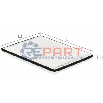 ALPHA NISSAN фільтр салону Primera -01, Terrano II Ford Maverick 93 ALPHA FILTER AF5172 Купити в Україні