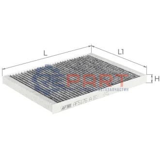 Фильтр салона ALPHA FILTER AF5176A Купить в Украине