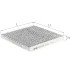 Фото ALPHA DB фільтр салону (вугілля) Smart Fortwo 07 ALPHA FILTER (AF5189A) зображення 1