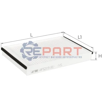 ALPHA TESLA фільтр салону Model S (60/75/P85/P85D/P90/P100) 12 ALPHA FILTER AF5219 Купити в Україні
