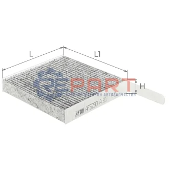 Фильтр салона ALPHA FILTER AF5230A Купить в Украине