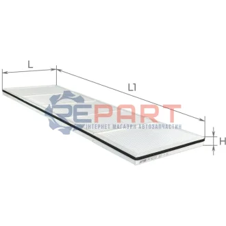 ALPHA TESLA Фільтр салона Model X 16 ALPHA FILTER AF5233 Купити в Україні
