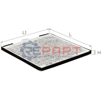 ALPHA KIA Фільтр салону (вугіл) Picanto 04 ALPHA FILTER AF5236A Купити в Україні