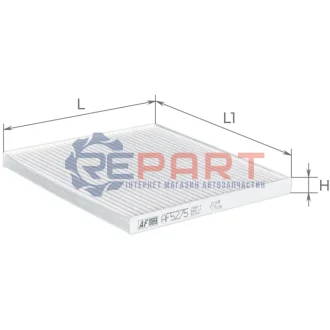 ALPHA TOYOTA Фильтр салона Lexus DS/ IS/ RX ALPHA FILTER AF5275 Купить в Украине