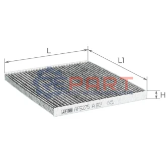 ALPHA TOYOTA Фильтр салона угольный Lexus DS/ IS/ RX ALPHA FILTER AF5275A