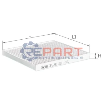 ALPHA SUZUKI Фільтр повітря салону Jimny 98 ALPHA FILTER AF5281 Купити в Україні