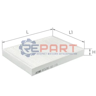 Фільтр салону Chrysler 300C/Dodge Charger/Challenger 10 ALPHA FILTER AF5290 Купити в Україні