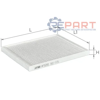 ALPHA JEEP фільтр повітря салону Grand Cherokee 22-, Grand Cherokee L 21 ALPHA FILTER AF5291