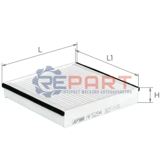 ALPHA DB Фільтр салону GLE/GLS 18 ALPHA FILTER AF5294 Купити в Україні