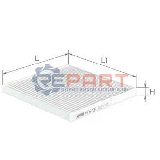 ALPHA JEEP Фільтр салону Cherokee IV 2.2-3.2 13 ALPHA FILTER AF5296 Купити в Україні