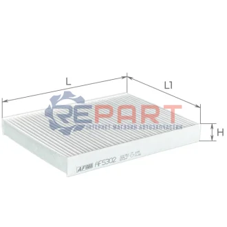 ALPHA KIA Фільтр салона SORENTO III 15 ALPHA FILTER AF5302 Купити в Україні
