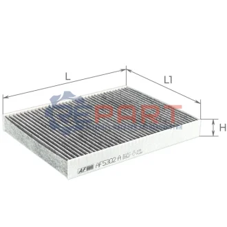 Фільтр салону Kia Sorento 15-/Toyota C-HR 16 ALPHA FILTER AF5302a Купити в Україні
