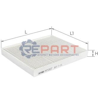 ALPHA VOLVO фільтр салону XC40 17 ALPHA FILTER AF5307 Купить в Украине