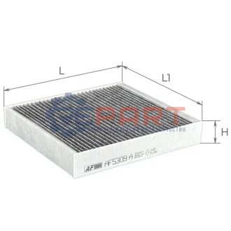 Фільтр салону Nissan Navara NP300 15-/MB X-class (W470) 17 ALPHA FILTER AF5309a Купить в Украине