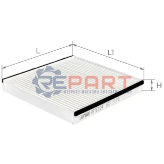 ALPHA PEUGEOT Фільтр повітряний Landtrek 20 ALPHA FILTER AF5314 Купити в Україні