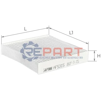 ALPHA SUZUKI фільтр салону Ignis III 16-, Jimny II 18 ALPHA FILTER AF5315 Купить в Украине