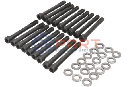 Комплект болтів ГБЦ HYUNDAI GALLOPER I, GALLOPER II, GRACE, H-1, H-1 / STAREX, H100, PORTER, TERRACAN KIA K2500, PREGIO MITSUBISHI GALANT IV, L 300 / DELICA II, L 300 III 2.3D/2.5D/2.6D 09.80 AMC 258512 Купить в Украине