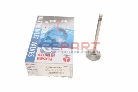 Клапан (впуск) Opel Astra G/B/Vectra B/C 1.8 16V 95-08 (31.1x6x101.5) (азотований) AMP PCHE033S0N Купити в Україні
