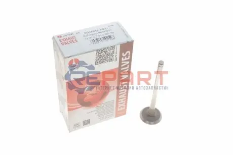 Клапан (випуск) Daewoo Lanos 1.4i/1.5i 97- (31x7x103.7) (азотований) AMP PDAE012-A-0-D Купити в Україні