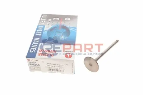 Клапан (впуск) Opel Astra F/G/Vectra A/B/C 1.8/2.0/2.5 92-06 (32x6x102.1) (азотований) AMP POPE005-S-0-N Купити в Україні