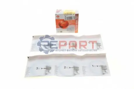 Кільця поршневі Ravon R2 1.2 16- (+0.25/70.75mm) (1.0x1.2x2.0) AMP PRRAV475901025SET Купити в Україні