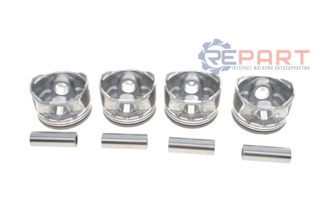 Поршень Chevrolet Lacetti 1.8 16V -07 (82.10mm/+0.50mm) (к-кт 4 шт) AMP PX-CHE-4A-1590-050