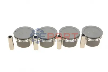 Поршень Chevrolet Lacetti 1.8 16V 03-13 (81.00mm/+0.50mm) (к-кт 4 шт) AMP PX-CHE-4A-3549-050 Купити в Україні