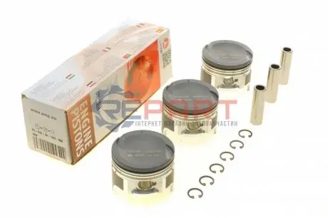 Поршень Daewoo Matiz 0.8 98- (68.50mm/STD) (к-кт 3 шт) AMP PX-DAE-3A-1401-000 Купити в Україні