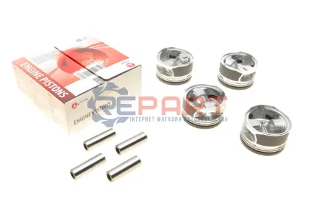 Поршень Daewoo Lanos 1.5 8V 97- (77.25mm/+0.75) (к-кт 4 шт) AMP PX-DAE-4A-3548-075-2