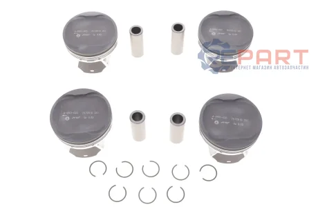 Поршень Ravon R2 1.2 15- (70.75mm/+0.25) (к-кт 4 шт) AMP PX-RAV-4A-5901-025
