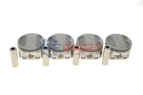 Поршень Dacia Logan/Sandero/Renault Clio/Megane 1.6 8V 96- (80.00mm/+0.50mm) (к-кт 4 шт) AMP PX-REN-4A-3842-050-C Купити в Україні