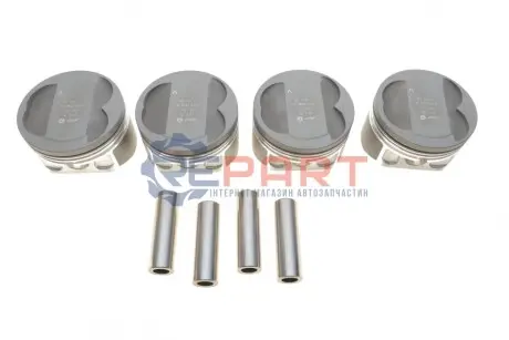 Поршень Dacia Logan/Sandero/Renault Clio/Megane 1.6 8V 96- (80.25mm/+0.75mm) (к-кт 4 шт) AMP PX-REN-4A-3842-075-C Купити в Україні
