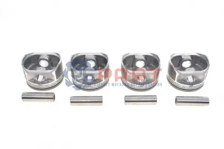 Поршень Dacia Logan/Sandero/Renault Clio/Megane 1.6 8V 96- (80.50mm/+1.0) (к-кт 4 шт) AMP PX-REN-4A-3842-100-C Купити в Україні