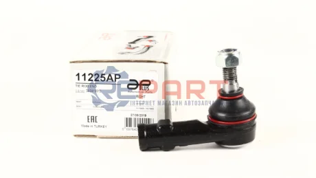 Наконечник тяги рульової (R) VW Caddy II/Polo 95-04/Golf II/III 83-99/Passat 88-97 APLUS 11225AP Купити в Україні