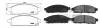 Колодки тормозные APLUS (71173AAP) изображение 1