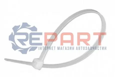 Стяжка кабельная 4х150 белая APRO CT-W4150
