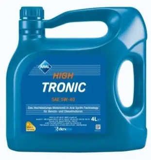 Мастило моторне HighTronic 5W-40 4L ARAL 154FE7 Купити в Україні
