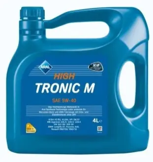 Мастило моторне HighTronic M 5W-40 4L ARAL 154FE8 Купити в Україні