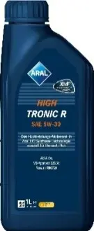 Олива моторна High Tronic R SAE 5W30 (1 Liter) ARAL -15F459