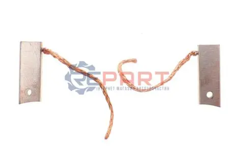 Фото Щітки генератора (12V) (12x5.8x6.7) (вугільні) AS (AB5003) зображення 1