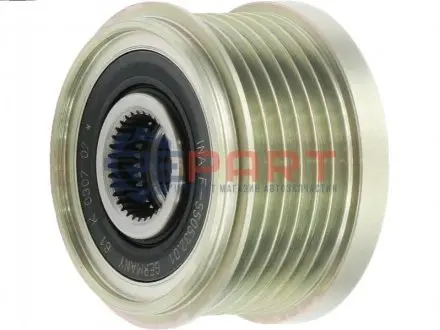 Шків генератора Fiat Ducato 2.3/3.0JTD 06- AS AFP0070(INA) Купити в Україні