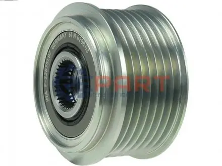 Фото ШКIВ IНЕРЦIЙНИЙ HI-7GR, CG230521, NISSAN PATROL,TERRANO 2.7 DIESEL AS (AFP2003(INA)) зображення 1