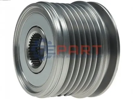 Фото Шків генератора Renault Kangoo 1.5 dCi/1.4/1.6i/MB Citan 1.5CDI, 6PK AS (AFP3018) зображення 1