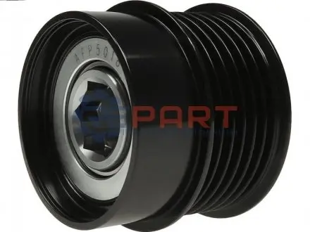 Фото 1 — Шків генератора AS (AFP5018) Фото Шків генератора AS (AFP5018) зображення 1